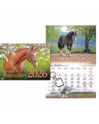 Sienas kalendārs ZIRGI 2026