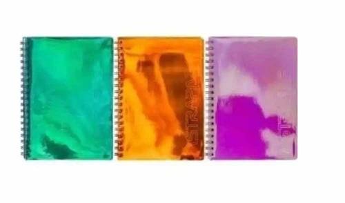 Spirālbloks A4/100 rūt.  holographic