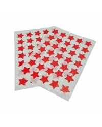 Uzlīmes 15x11cm 10lok zvaigznes sarkana 35