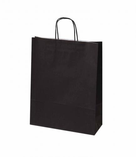 Kraftmasiņš 32x12x41cm ar vītu rokt,. melns