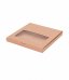 Mikrogofras kaste  26x26x2,5cm