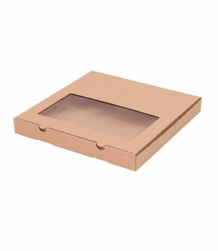 Mikrogofras kaste ar logu 30x30x3,5cm