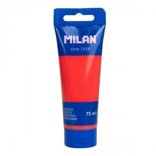 Akrila krāsa Milan sarkana 75ml