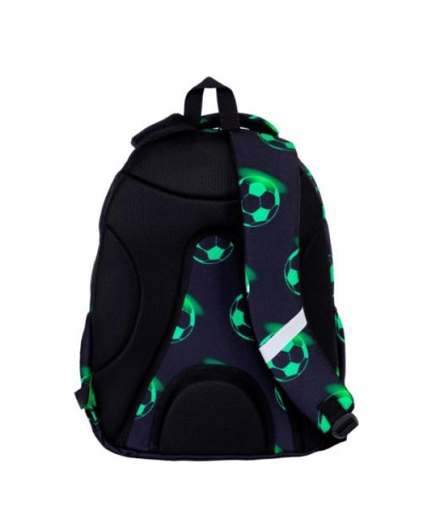 Mugursoma Neon Futbols 42x30x19cm 750grammi
