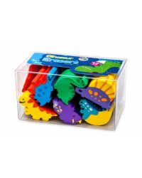 Dzēšgumiju komplekts 6gab Dinosaur Yalong