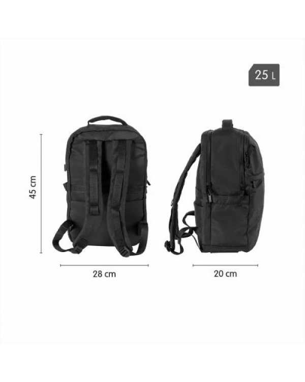Дополнительное изображение книги «Mugursoma Milan melna  25l»