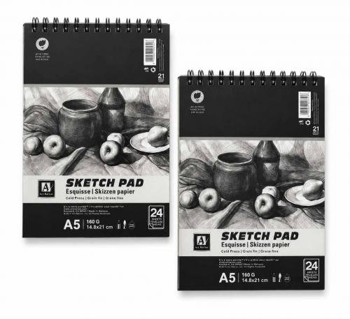 Обложка книги «Skiču albums A5 24 laps 160g Art»
