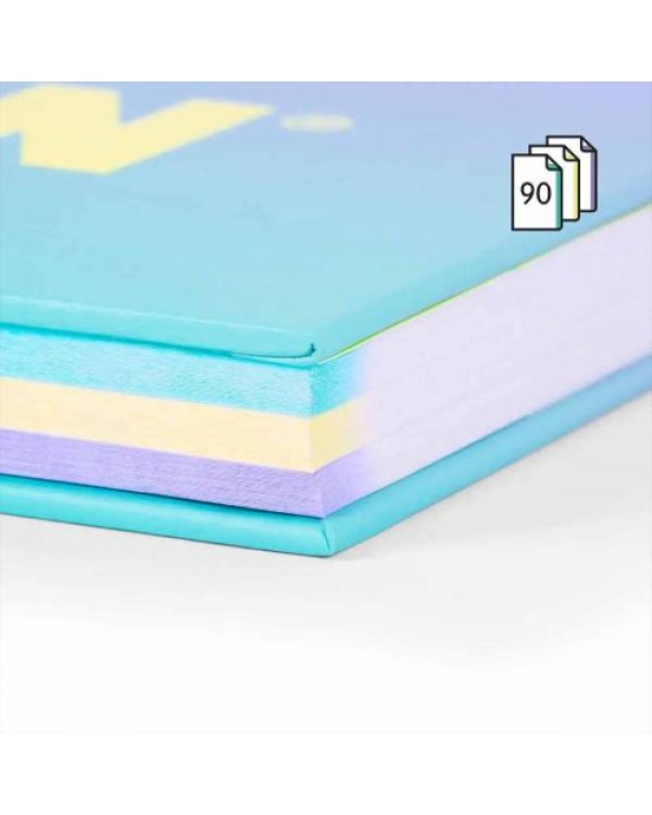 Дополнительное изображение книги «Spirāļklade A4/90 rūt c.v. Milan SUNSET»