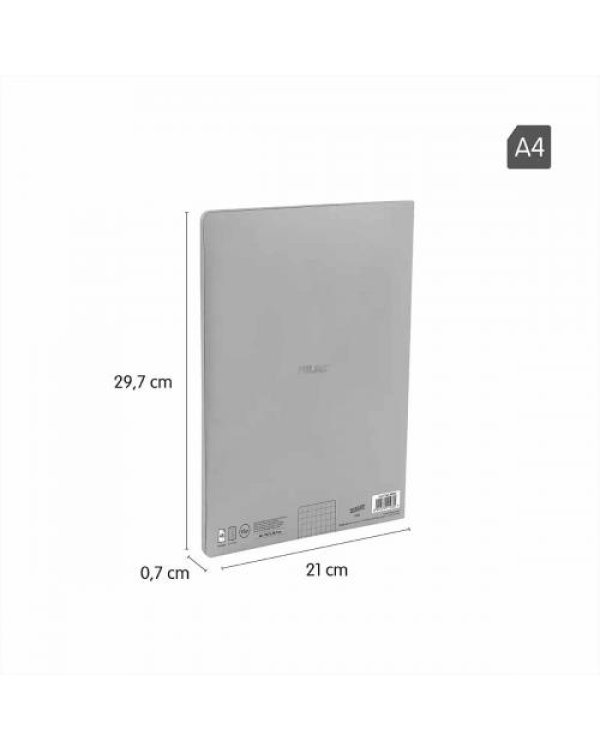 Дополнительное изображение книги «Klade A4/48 līniju Milan pelēka»
