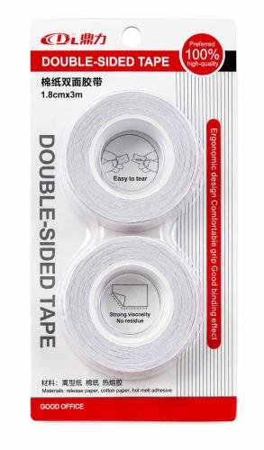 Обложка книги «Līmlenta montāžas abpusēja 1mx18mm 2 gab DL2696»