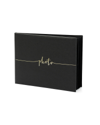 Photo album, 24x18.5cm, black, 22 pages
