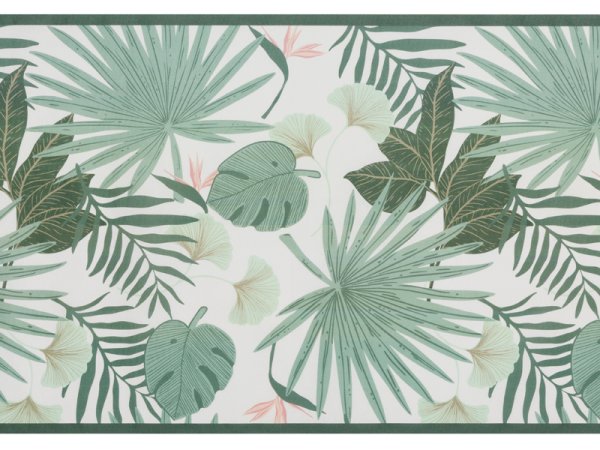 Table runner Leaves, 40x500 cm, mix