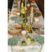 Table runner Leaves, 40x500 cm, mix