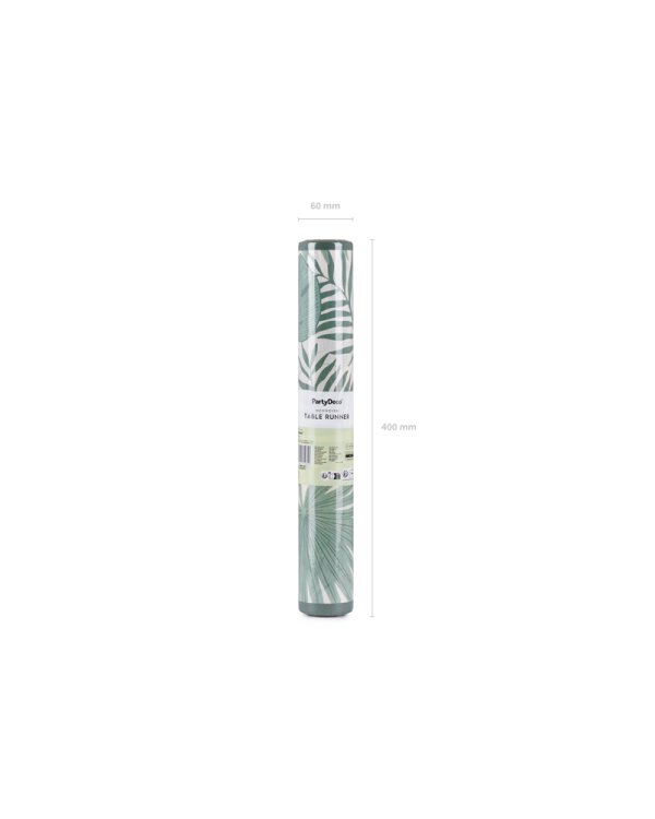 Table runner Leaves, 40x500 cm, mix