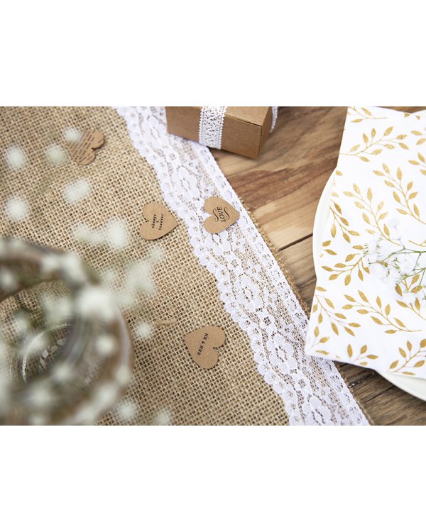 Jute table runner, 0.28x2.75m