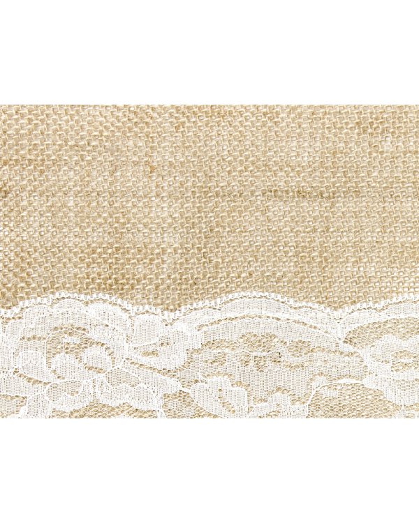 Jute table runner, 0.28x2.75m