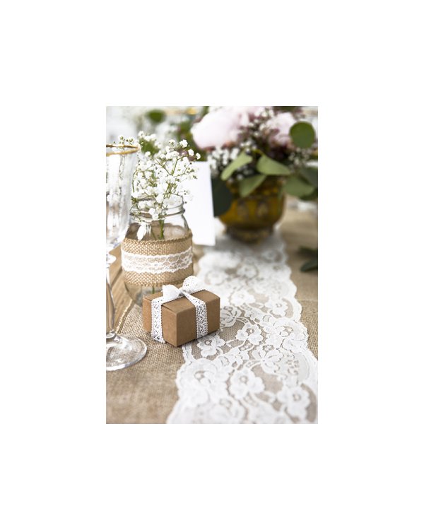 Jute table runner, 0.28x2.75m