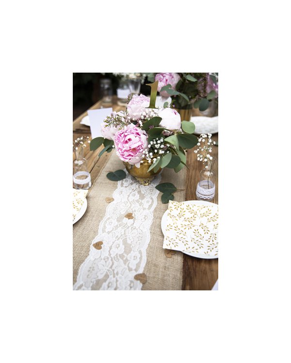 Jute table runner, 0.28x2.75m