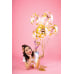 Confetti balloons - circles, 30cm, gold (1 pkt / 6 pc.)
