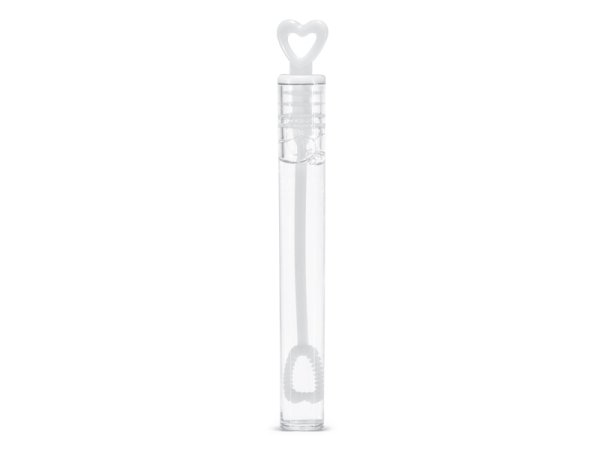 Soap bubbles Heart, white (1 pkt / 48 pc.)