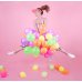 Neon Balloons 25cm, mix (1 pkt / 5 pc.)