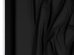 Chiffon runner, black, 0.48 x 5 m