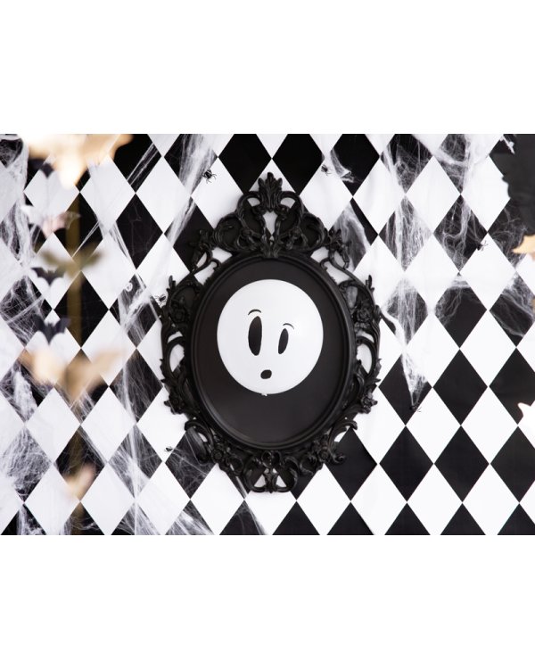 Blacklight balloons 27cm, BOO!, mix (1 pkt / 3 pc.)