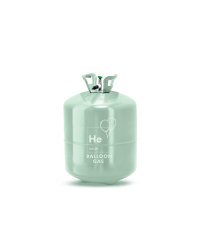 Helium tank, green, 100 balloons