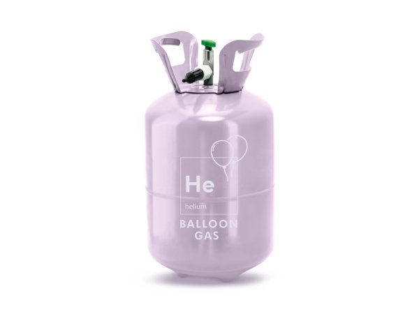 Helium tank, purple, 30 balloons