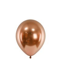 Glossy balloons 30 cm, copper (1 pkt / 10 pc.)