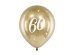 Glossy Balloons 30cm, 60, gold (1 pkt / 6 pc.)