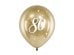 Glossy Balloons 30cm, 80, gold (1 pkt / 6 pc.)