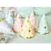 Party hats Stars, mix, 14.5cm (1 pkt / 6 pc.)