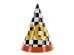 Party hats GO!, 16 cm, mix (1 pkt / 6 pc.)