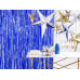Party curtain, blue, 0.9 x 2.5m Party curtain, blue, 0.9 x 2.5m