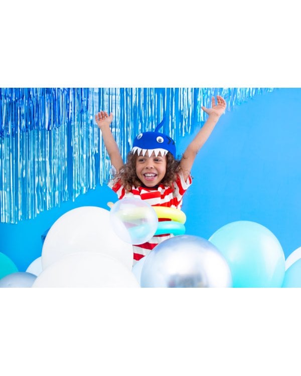 Party curtain, blue, 0.9 x 2.5m