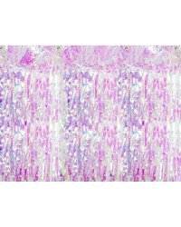 Party curtain, iridescent, 90 x 250cm