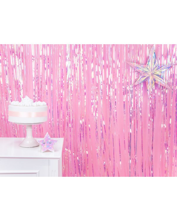 Party curtain, iridescent, 90 x 250cm