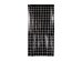 Party curtain Square, black, 100x200cm