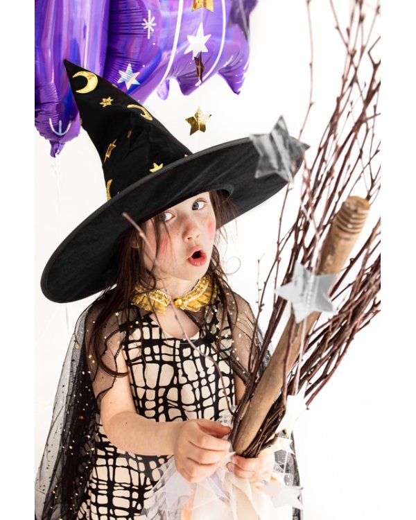 Witch's hat, black