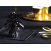 Foil balloon weight, black (1 pkt / 4 pc.)