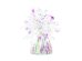 Foil balloon weight, iridescent (1 pkt / 4 pc.)