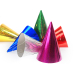 Holographic party hats, mix, 16cm (1 pkt / 20 pc.) Holographic party hats, mix, 16cm (1 pkt / 20 pc.)