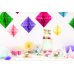 Honeycomb Diamond, dark pink, 20cm