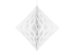 Honeycomb Diamond, white, 30cm