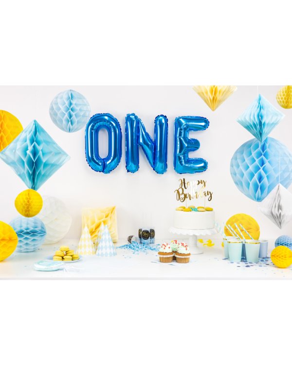 Honeycomb Diamond, light sky-blue, 30cm
