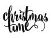 Decoration Christmas Time, black