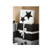 Decoration Stars, black (1 pkt / 6 pc.)