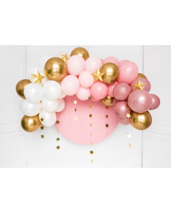 Decoration Stars, gold (1 pkt / 6 pc.)