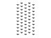 Hanging decoration Bats, 1m (1 pkt / 5 pc.)